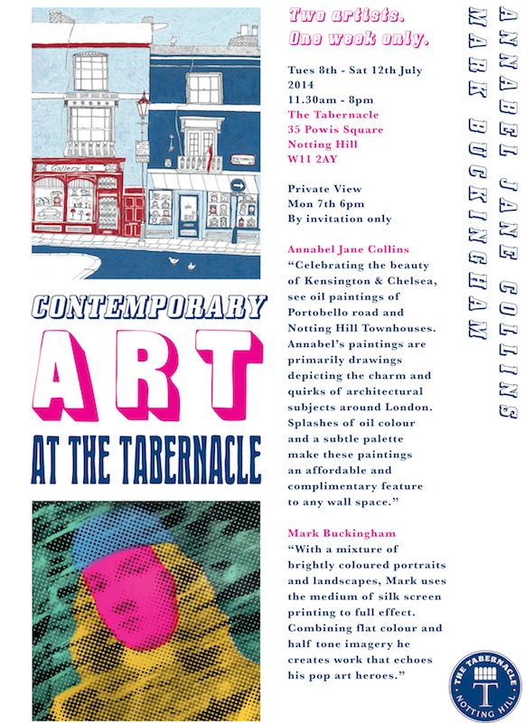 Events in Notting Hill - Contemporary Art at The Tabernacle