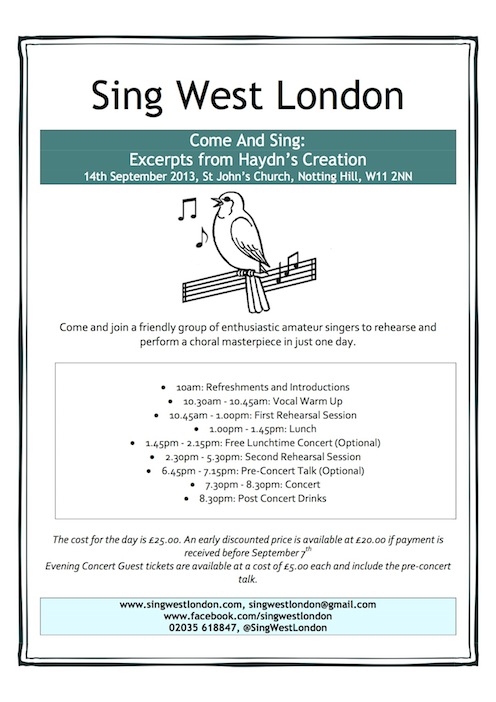 Sing West London