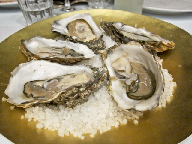 Korean Menu at Dock Kitchen - oysters