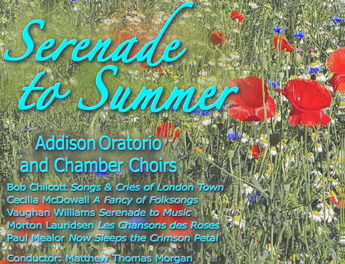 Addison Singers Classical Choirs concert, 8th July
