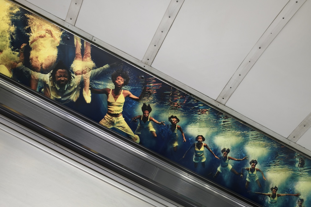 we move through scales of blue by Phoebe Boswell, photo by Thierry Bal